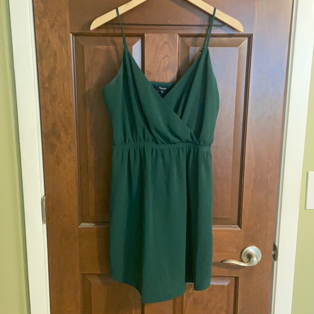 Beautiful Emerald Green Madewell Dress